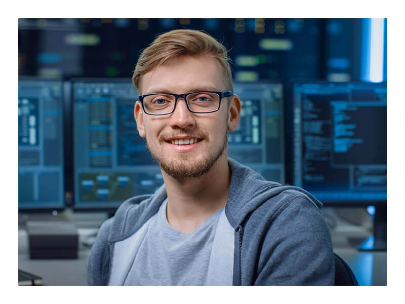 Smiling Software Engineer