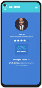 JOINER Services Engineering Service App