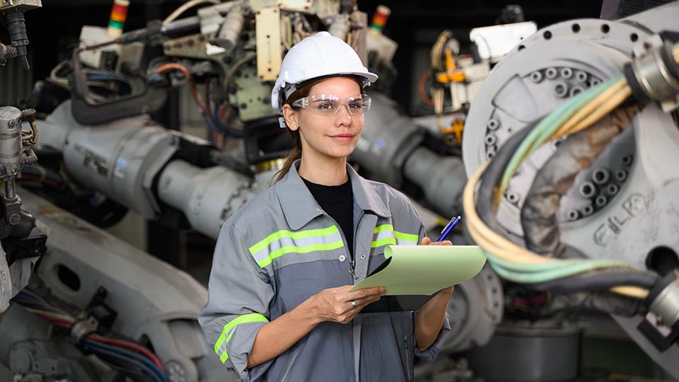 Female Maintenance Engineer